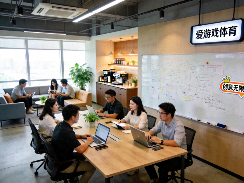 爱游戏体育公司内部团队协作、创意讨论及休闲区的办公环境实拍