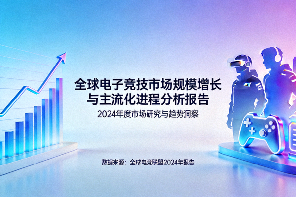 全球电子竞技市场规模增长与主流化进程分析报告封面图
