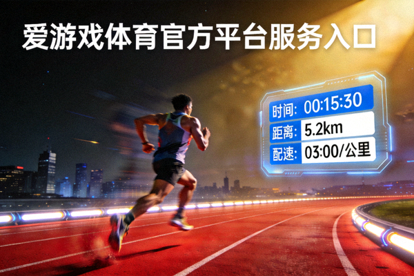 爱游戏体育官方平台服务入口运动数据展示 - 跑道上奔跑的运动员